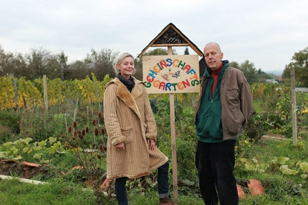 Natanja Kullnig und Richard Hauser in Bildein